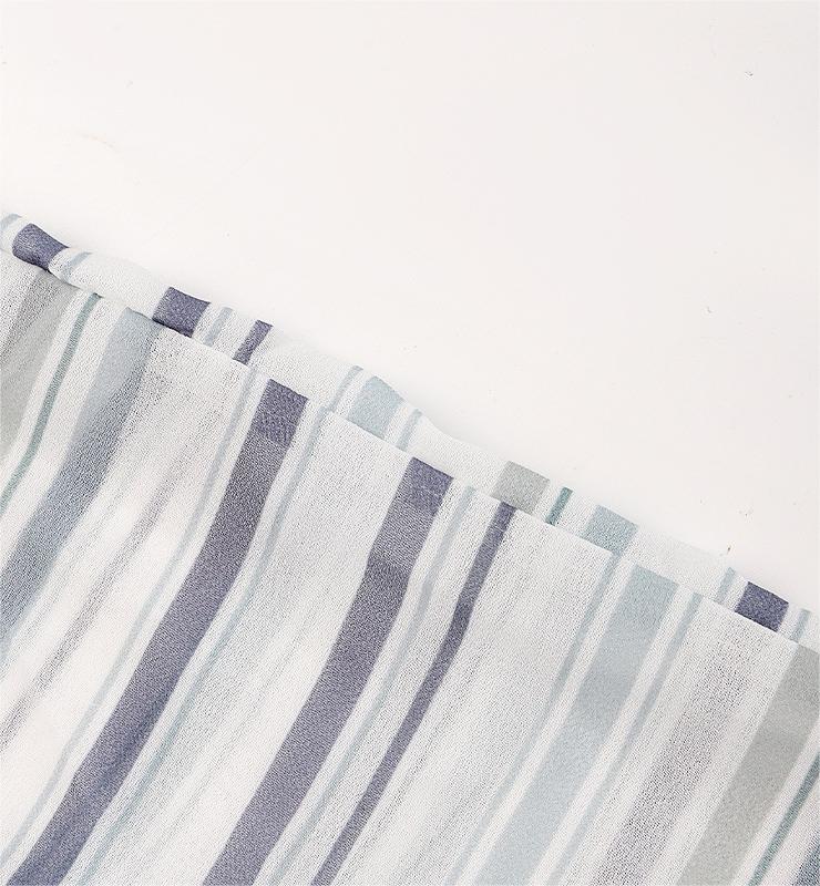 Popular Beach Cover Up Loose Striped Cardigan Bikini Strap Sun Protective Blouse Coverups Bella Mia